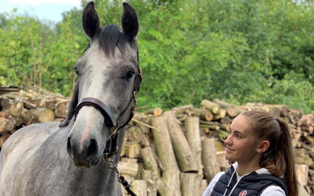 Renee Meijer gaat op les bij Joan Laarakkers-Scharffenberger