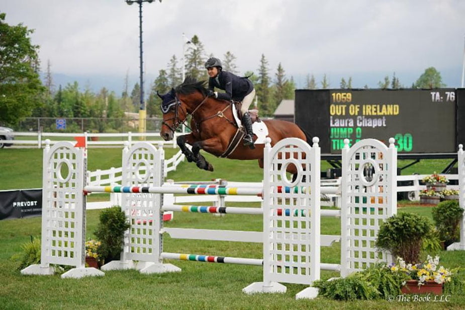 4 maal prijs voor Laura Chapot in het 1.40m!