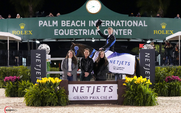 Andrew Bourns wint 4* Grand Prix Wellington