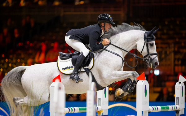 Marcus Ehning klaar voor de Grote Prijs