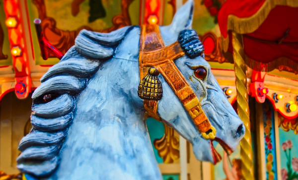 Dierrechtenorganisatie wil paarden uit draaimolen