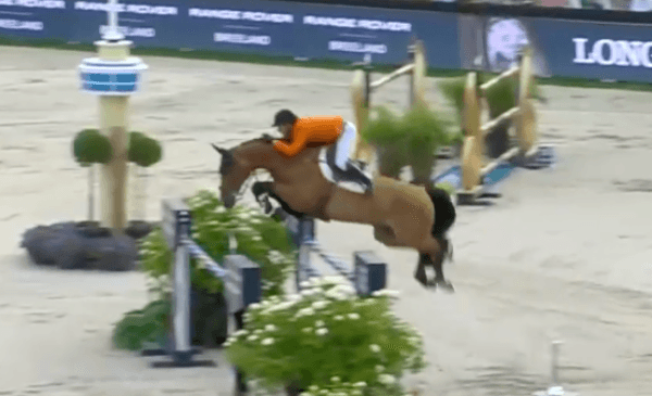 Nederland wint ook het springen in Rotterdam