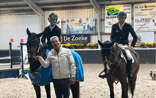 Joël Lustenbeger wint met Ella Rouge Z