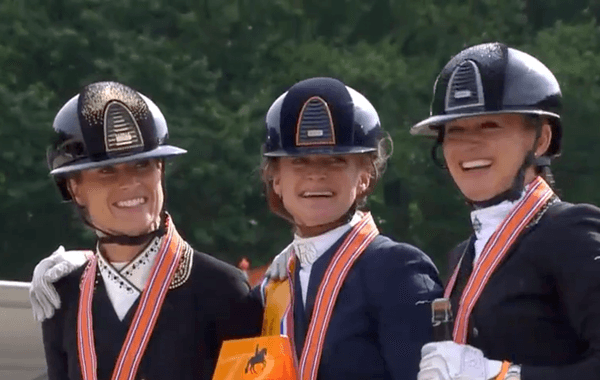 Marieke van der Putten, Dinja van Liere en Marlies van Baalen  blijven concurrentie voor