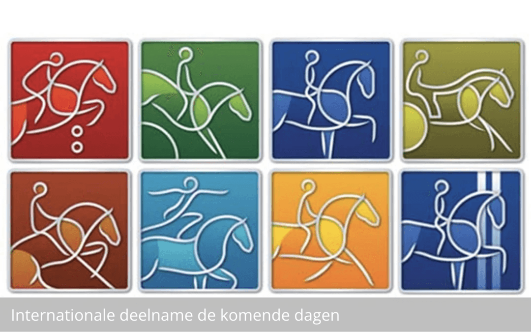 Internationale deelname de komende dagen